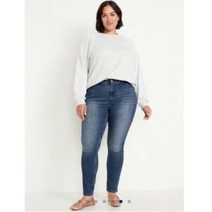 NWT Old Navy Plus High-Waisted Wow Super-Skinny Jeans Size 18